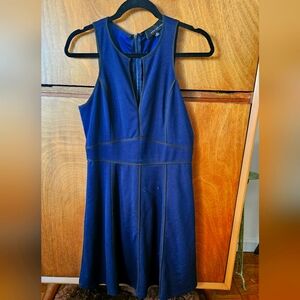 ADELYN RAE | FITTED BODY CON DRESS | NAVY | MEDIUM